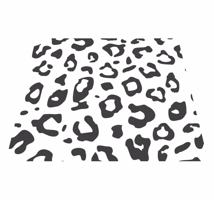 Gyvūnų vinilo kilimėlis juodasis leopardas - „Tenstickers“