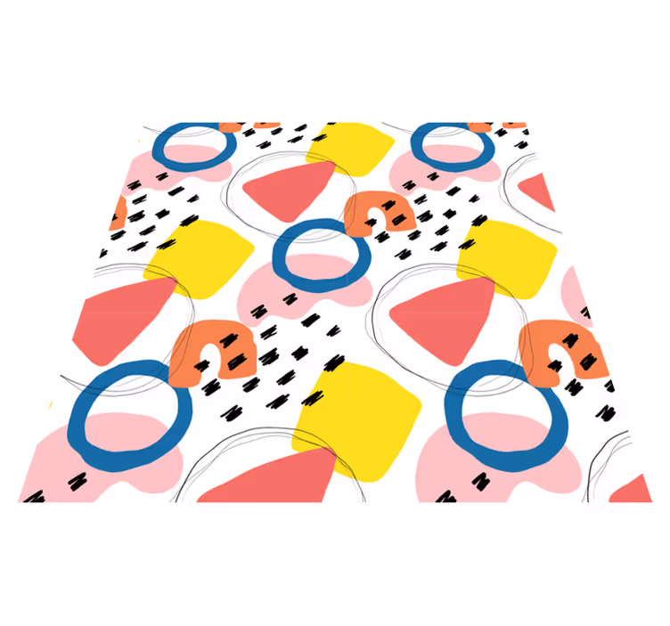 Geometriniai kilimas su geometriniu raštu - „Tenstickers“