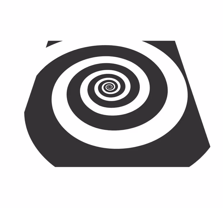 Geometriniai kilimas spiralinis judėjimas - „Tenstickers“