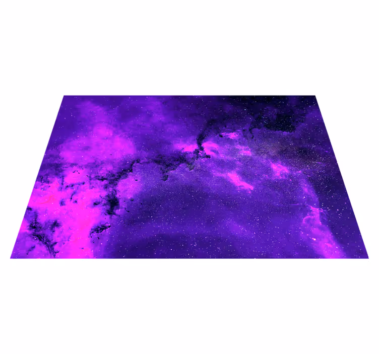 Purpurinis kilimėlis kosminė nebula - „Tenstickers“