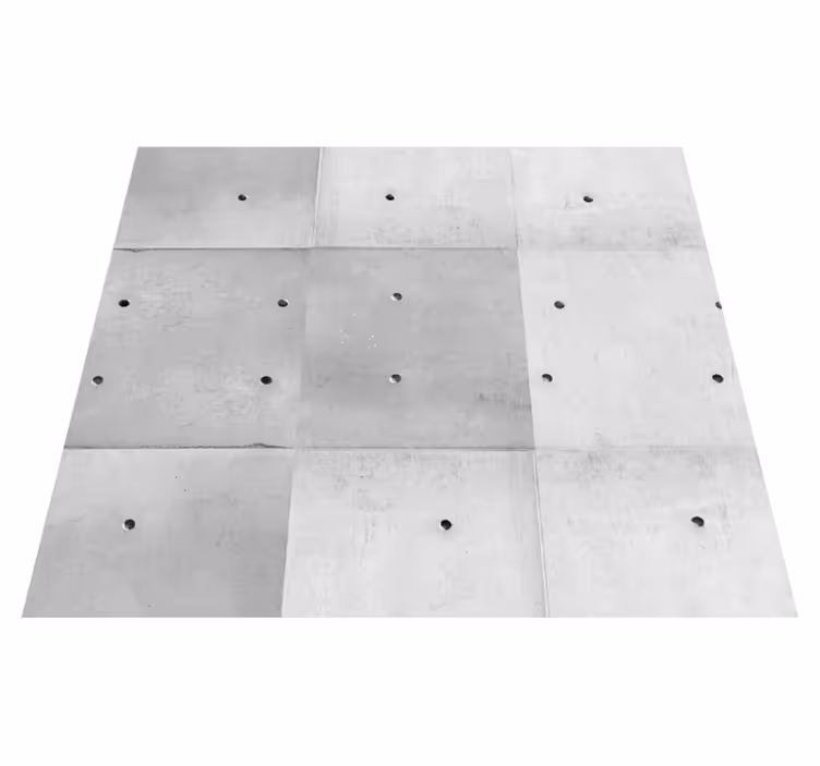 Lauko vinilio kilimas minimalistiniai betono paneliai - „Tenstickers“