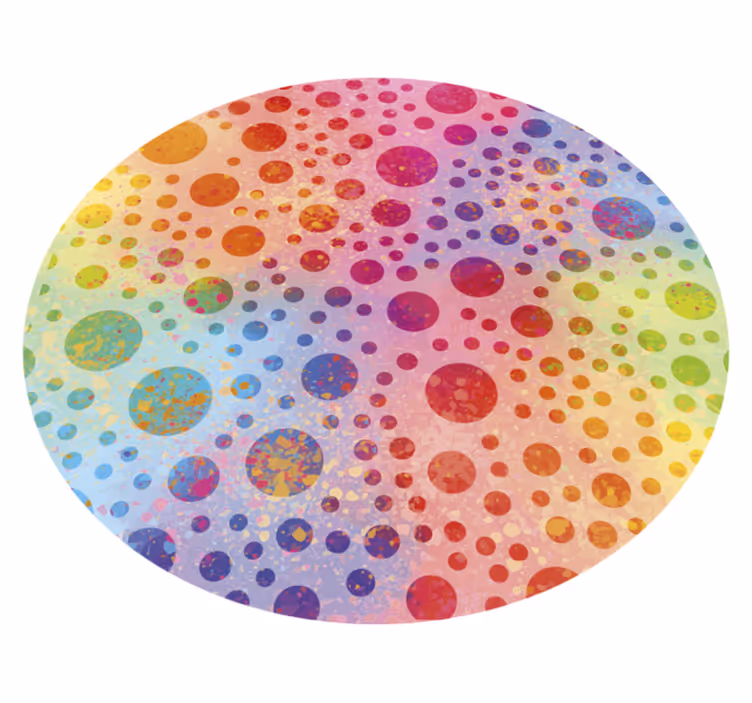 Vinilo kilimėlis festivalis „holi circles“ - „Tenstickers“