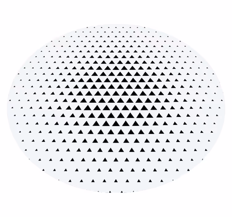 Minimalistinis vinilo kilimas su trikampiais - „Tenstickers“