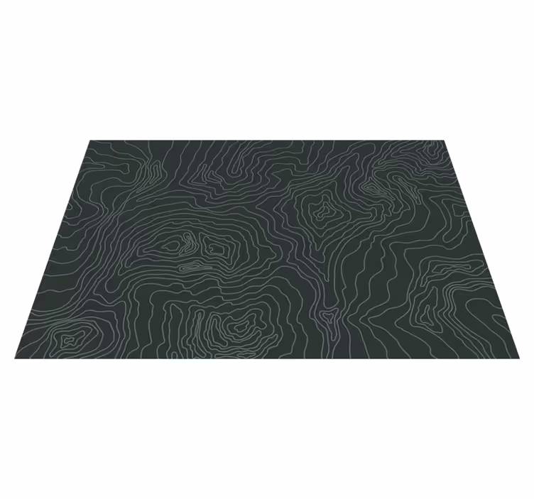 Carpet pvc topografinis žemėlapis pasaulio žemėlapis - „Tenstickers“