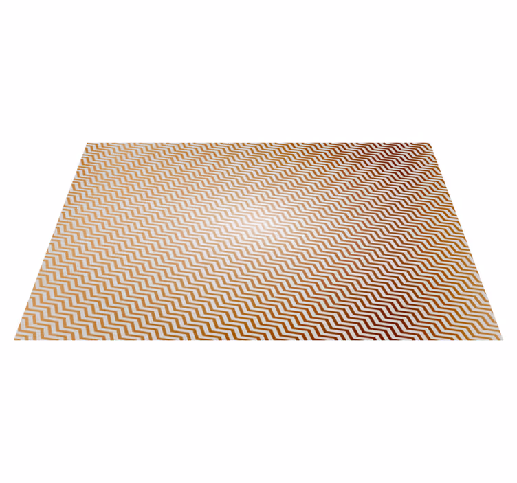 Zig zag geometrinių formų vinilo kilimėlis - „Tenstickers“