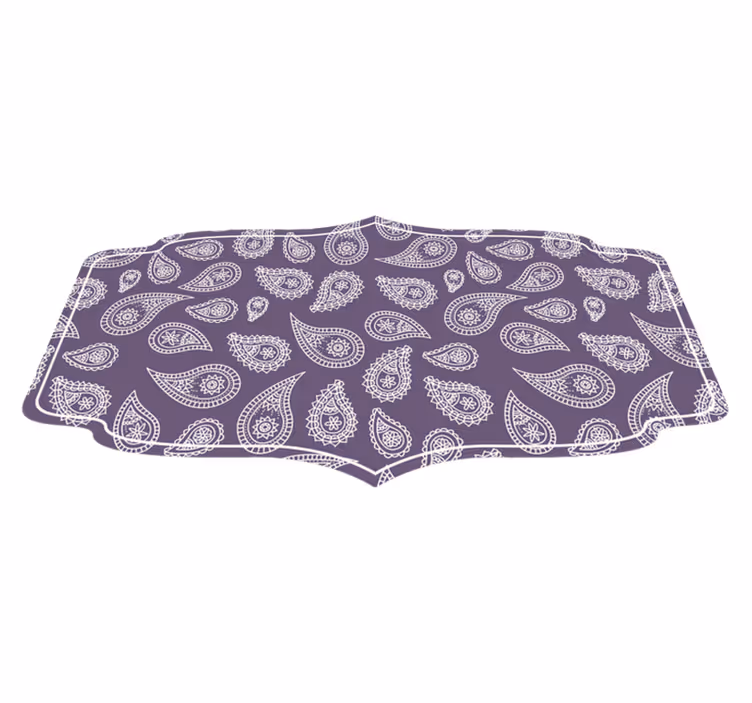 Paisley mandalos motyvas mandala kilimėlis - „Tenstickers“