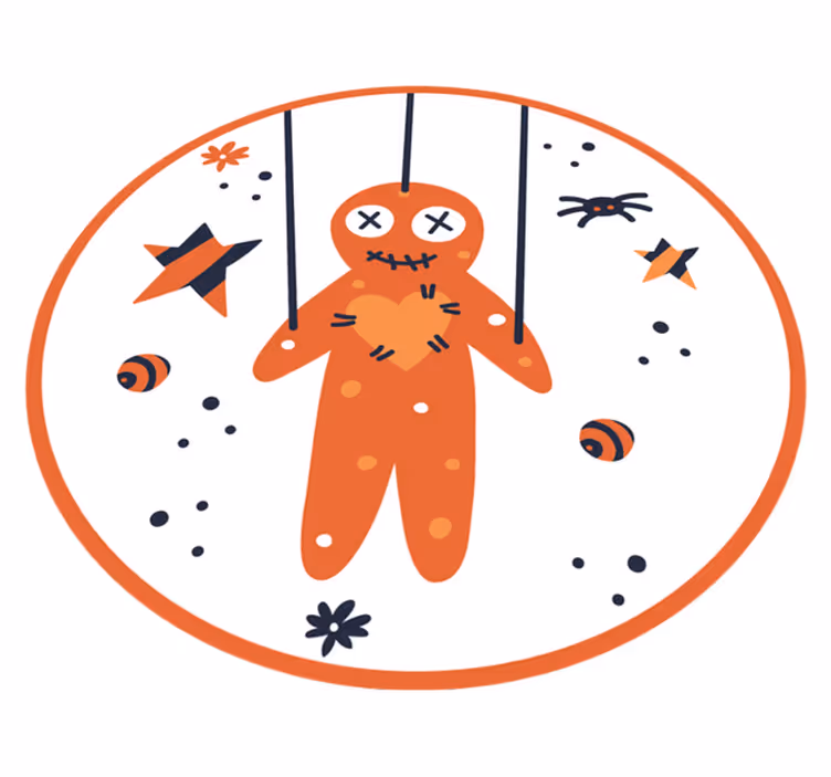 Helovino meduoliai halloween kilimėlis - „Tenstickers“