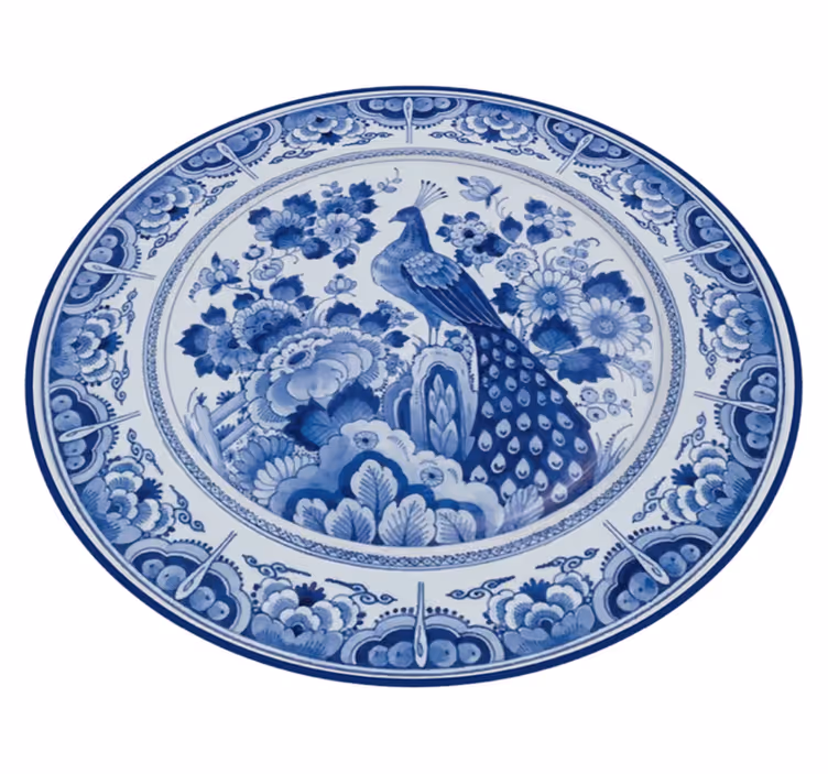 Delftware povo plytelių kilimas - „Tenstickers“