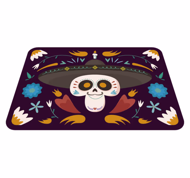 Meksikietiško stiliaus halloween kilimėliai - „Tenstickers“