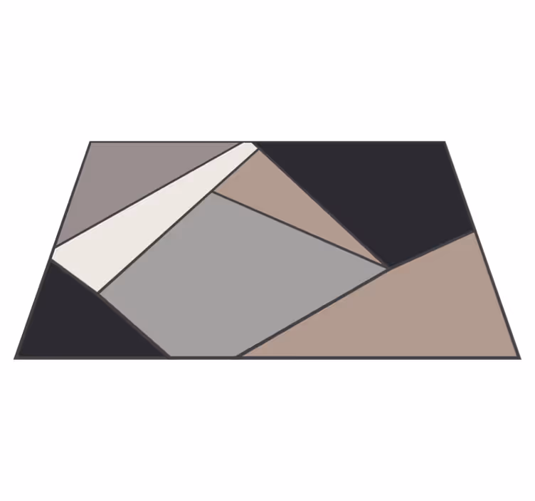 Geometrinių formų vinilas geometriniai kilimas - „Tenstickers“