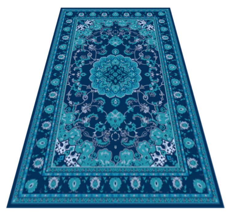 žalsvos spalvos mandalos elegancija mandala kilimėlis - „Tenstickers“