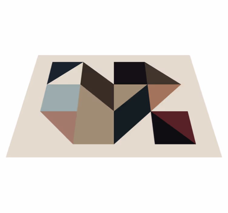 Vinilo kilimėlio geometrinės formos geometriniai kilimai - „Tenstickers“