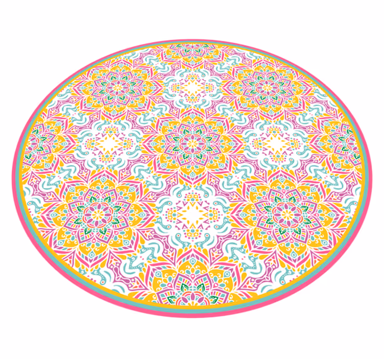 Apskrita mandala mandala kilimėlis - „Tenstickers“