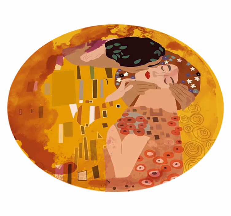 Klimto bučinys derliaus vinilo kilimas - „Tenstickers“