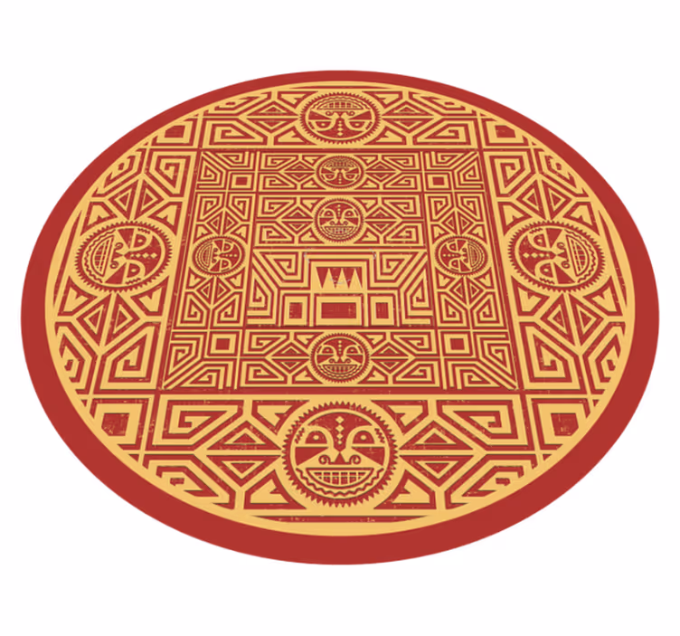 Genties mandala mandala kilimėlis - „Tenstickers“