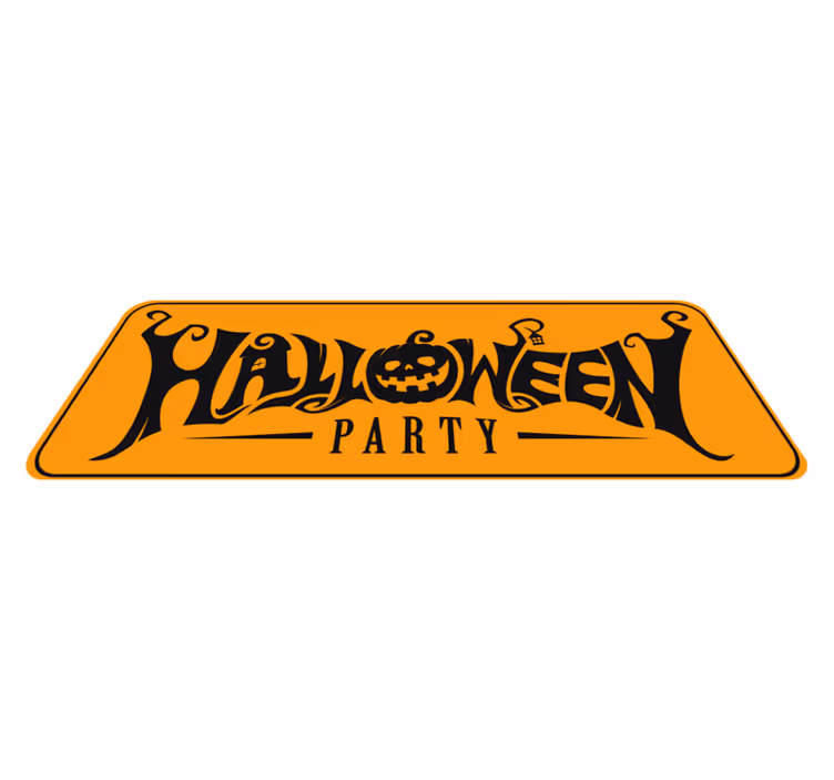 Helovino šventinė reklaminė juosta halloween kilimėlis - „Tenstickers“