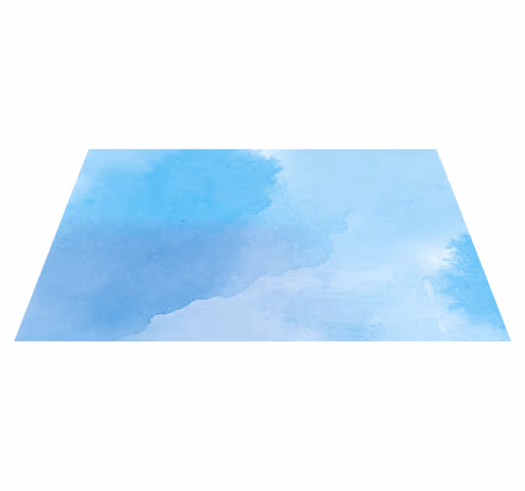 Aqua ombre tekstūrinis vinilinis kilima - „Tenstickers“
