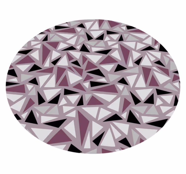 Mozaikinės violetinės mozaikinės grindų plytelės - „Tenstickers“