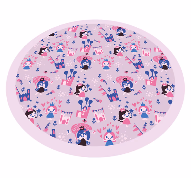 Pasakų ratelis vaikų vinilinė kilimėlė - „Tenstickers“