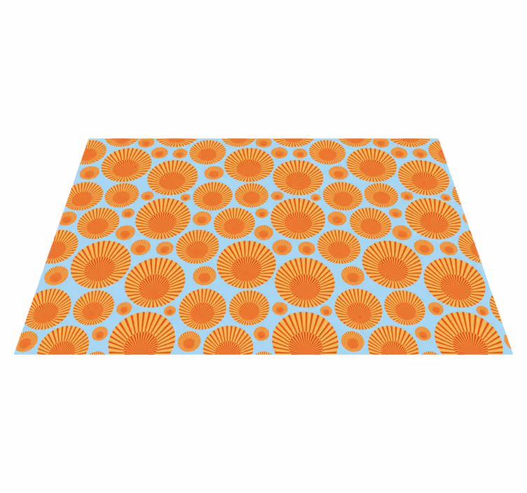 Geometrinis saulės spindulys geometriniai kilimas - „Tenstickers“