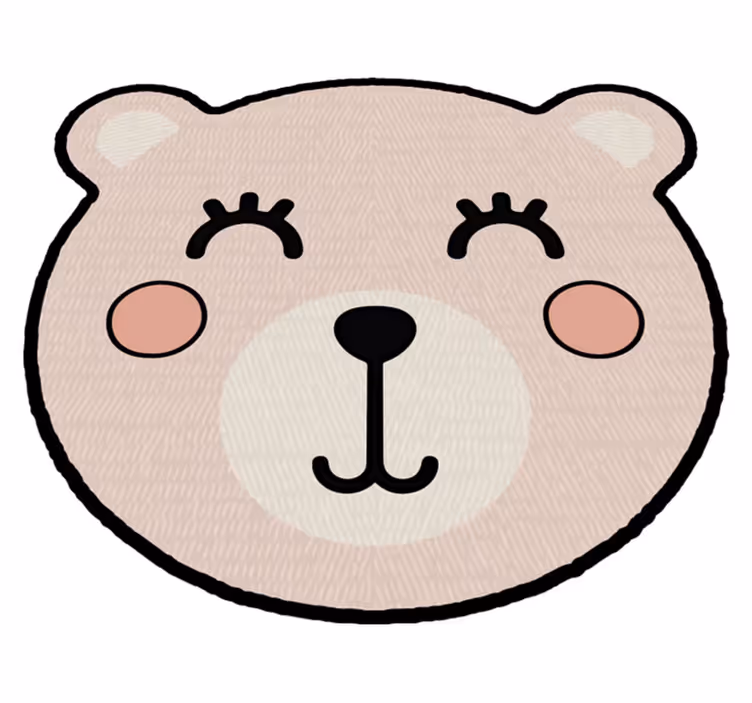 Mergaičių anime meškos gyvūnų kilimas - „Tenstickers“