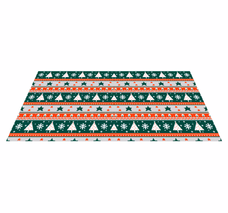 Nordic christmas pattern nordic kilimas - „Tenstickers“