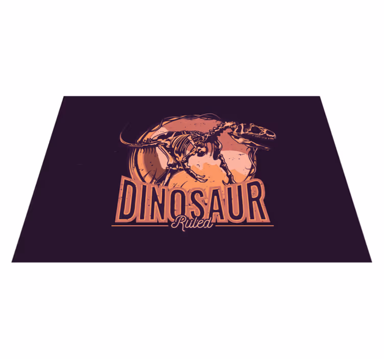 Dinozaurų grafinis vaizdas gyvūnų vinilo kilimėlis - „Tenstickers“