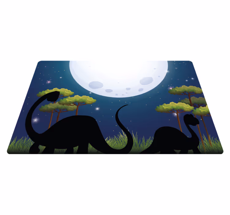 Dinozauras gamtoje miegamojo kilimas - „Tenstickers“