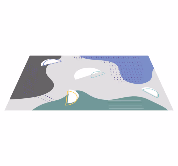 Abstraktus minimalus dizainas minimalistinis kilima - „Tenstickers“