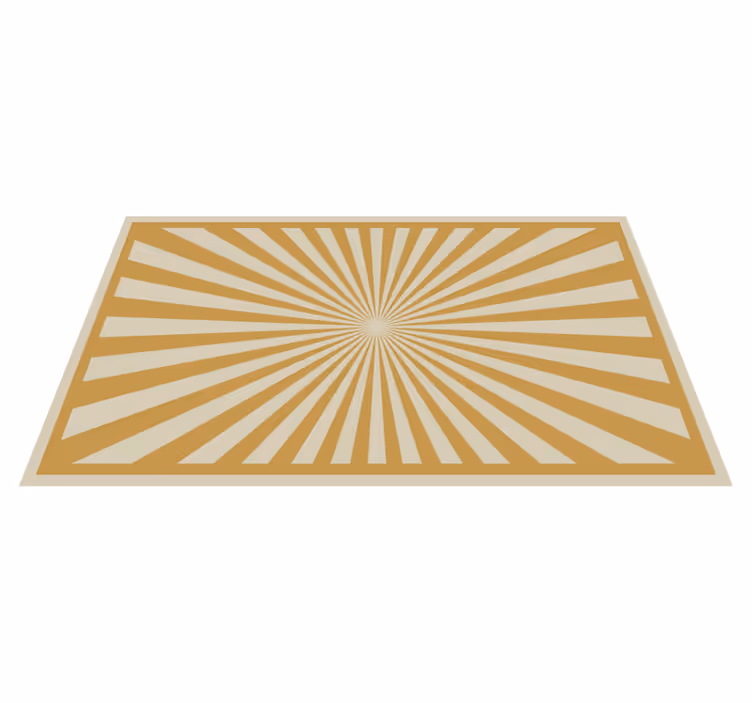 „sunburst“ kilimas yra modernaus dizaino - „Tenstickers“