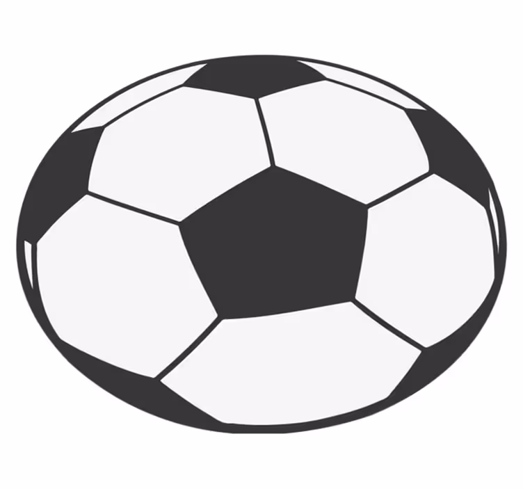 Futbolo kamuolio vaikams vinilinis kilimas - „Tenstickers“
