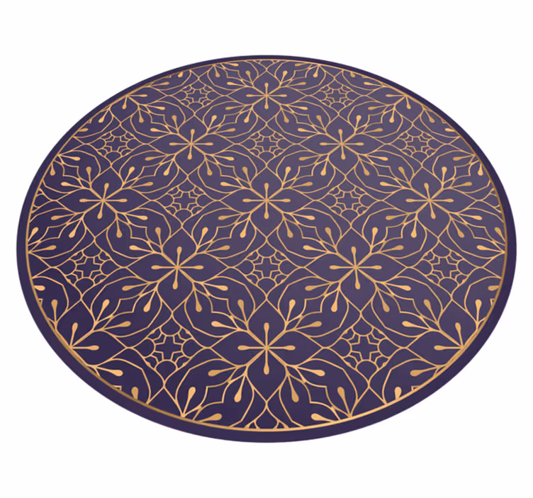Mandalos gėlių elegancija mandala kilimėlis - „Tenstickers“
