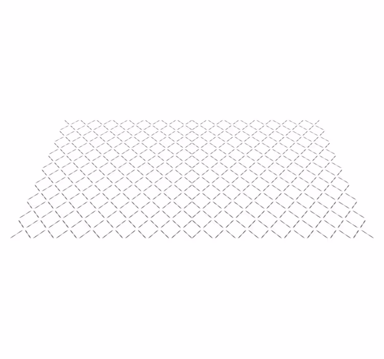 Ištisinės linijos raštas geometriniai kilimas - „Tenstickers“
