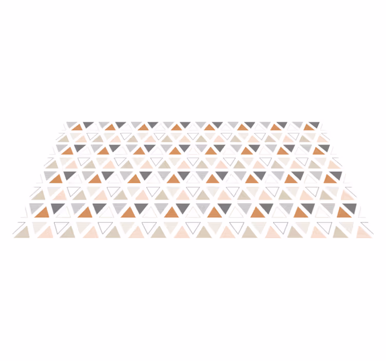 Trikampio formos raštas geometriniai kilimas - „Tenstickers“