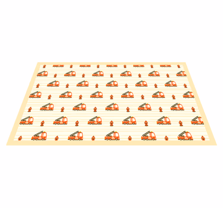 žaisminga transporto tema vinilinis kilimėlis - „Tenstickers“