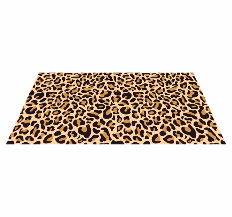Leopardo raštu pagamintas vinilo kilimas - „Tenstickers“