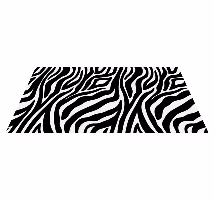 Zebra marginti vinilo kilimas - „Tenstickers“