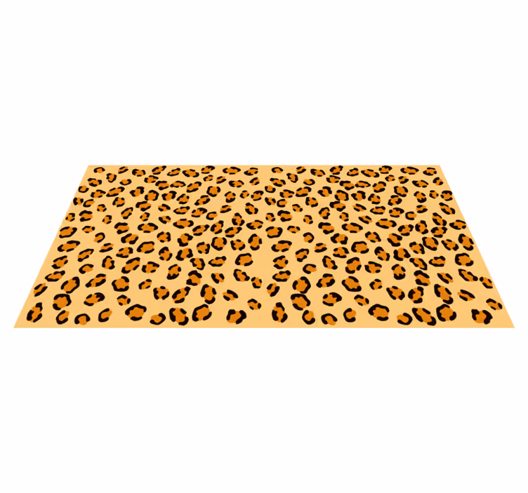 Leopardo dėmės gyvūnų spaudos vinilo kilimėlis - „Tenstickers“