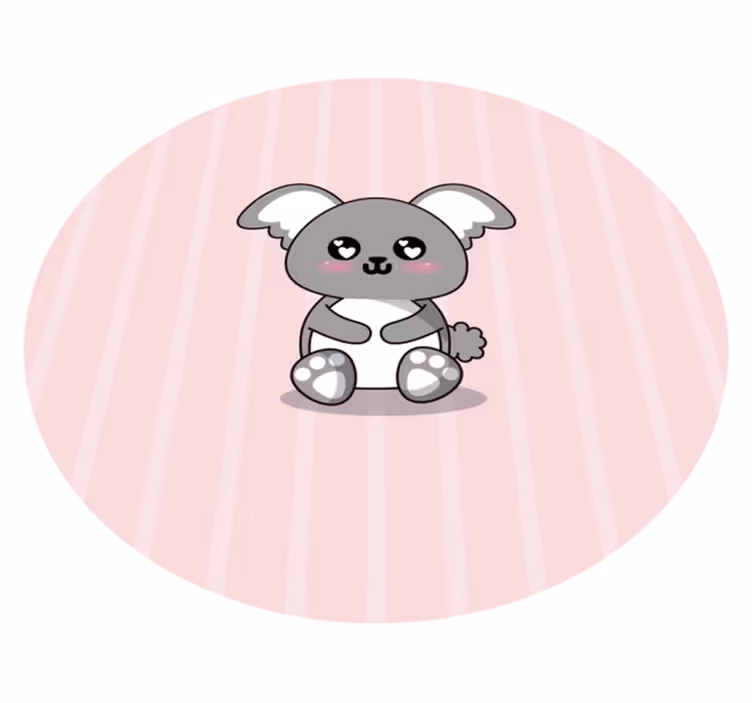 Miela koala kilimas vaiko kambariui - „Tenstickers“