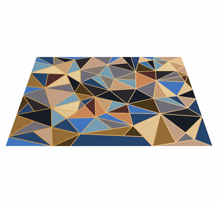 Geometrinės daugiaspalvės mozaikinės mozaikos grindų plytelės - „Tenstickers“
