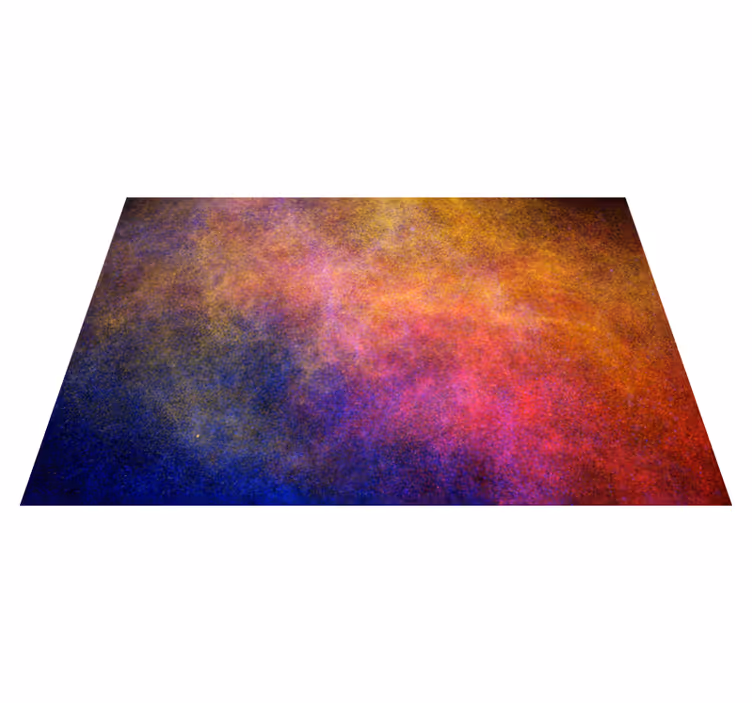 Ryškus spalvų pliūpsnis vinilo kilimas - „Tenstickers“
