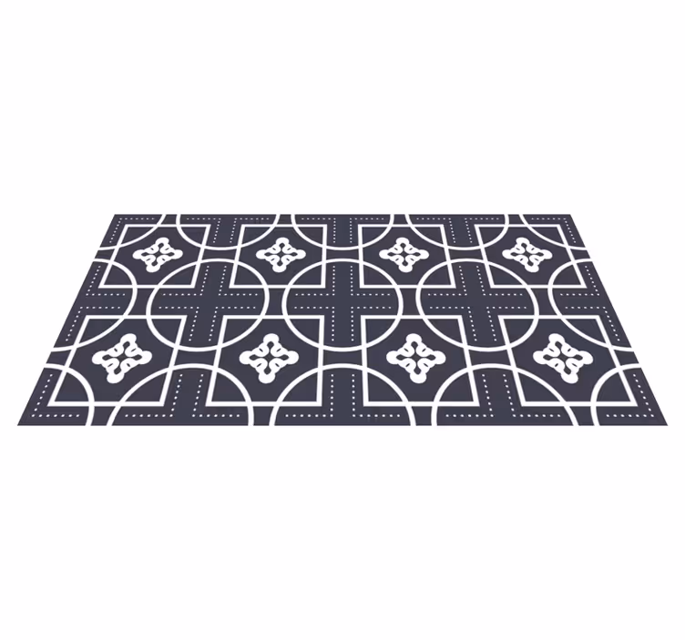 Formos žaismas geometriniai kilimas - „Tenstickers“