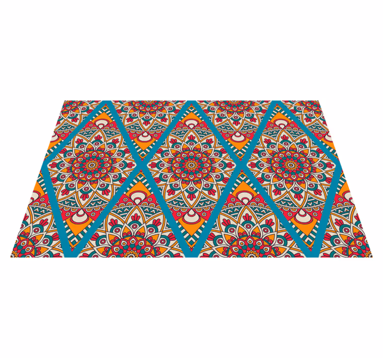 Gyva spalvinga koncepcija mandala kilimėlis - „Tenstickers“