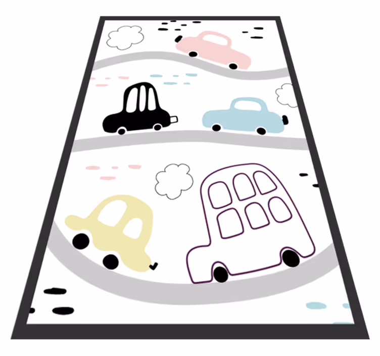 Vaikams skirtos transporto priemonės ir keliai - „Tenstickers“