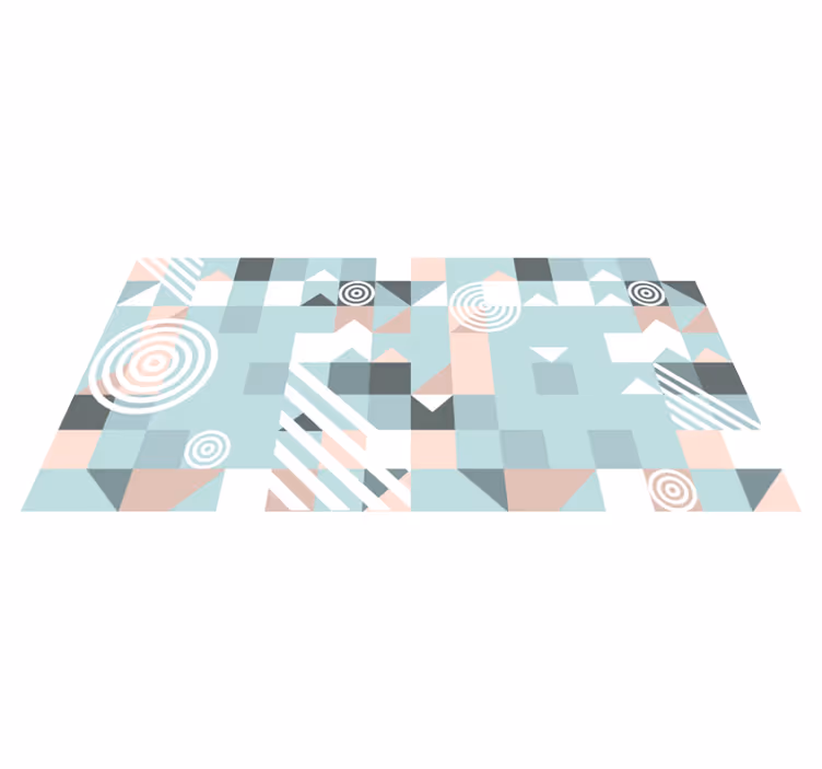 Abstraktus motyvas geometriniai kilimas - „Tenstickers“