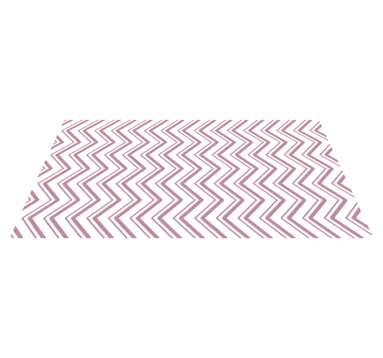 Chevron zigzago koncepcija geometriniai kilimas - „Tenstickers“