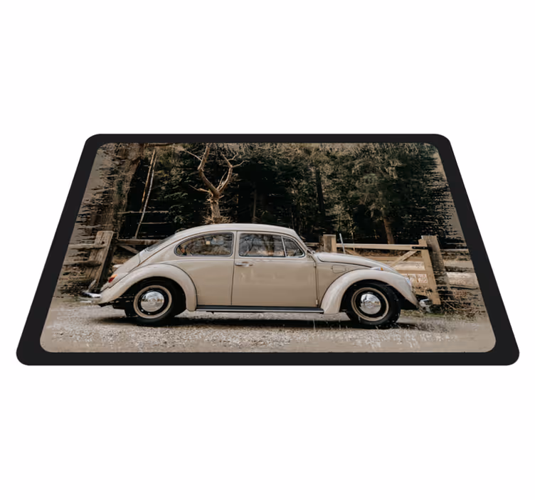 Vw vabalų senovinis vinilinis kilimas - „Tenstickers“