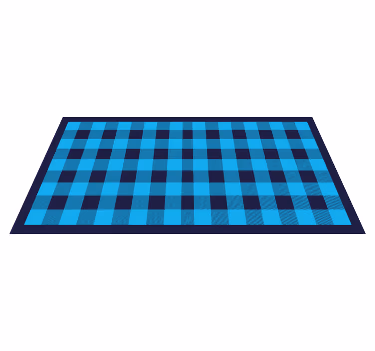 žydras languotas motyvas geometriniai kilimas - „Tenstickers“