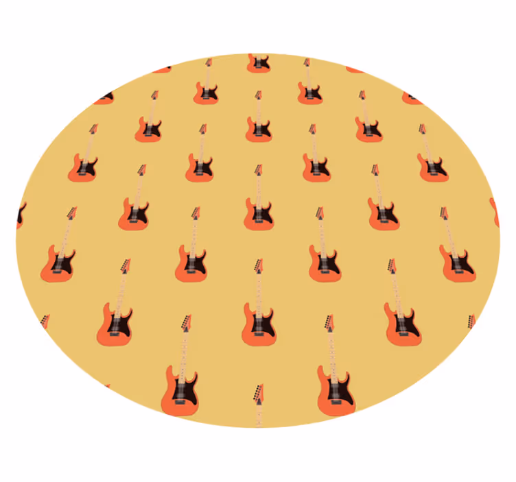 Gitaros raštas vinilinis kilimėlis - „Tenstickers“