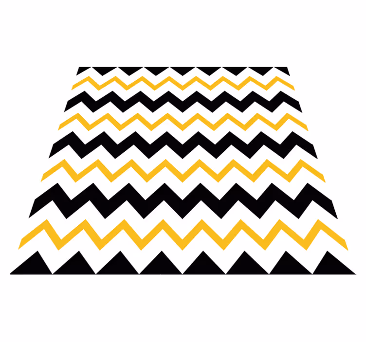 Geometriniai kilimas chevron zigzago tendencija - „Tenstickers“